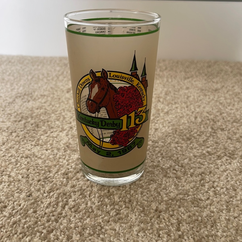 Derby 🐎 glassware